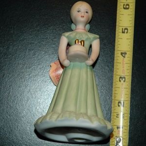 Growing up Birthday Girl Age 11 decorative collect